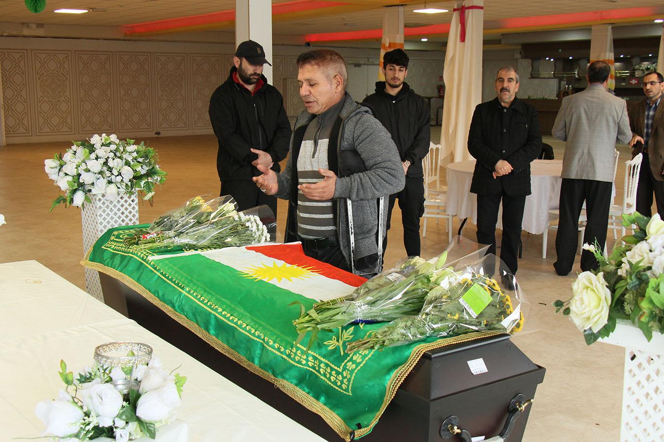 Kızıl Kürdistan'ın kurucusu Mustafayev'in Anvers'teki cenaze töreni